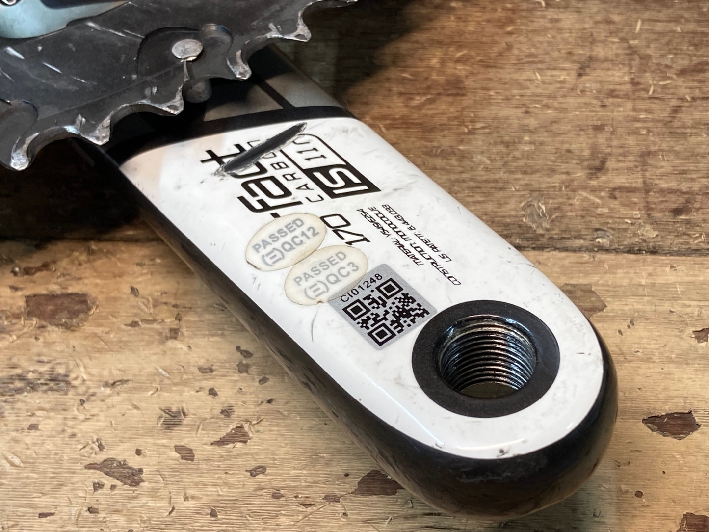 IJ893 スペシャライズド SPECIALIZED S-WORKS FACT CARBON IS 11R クランクセット 170mm 52/36T