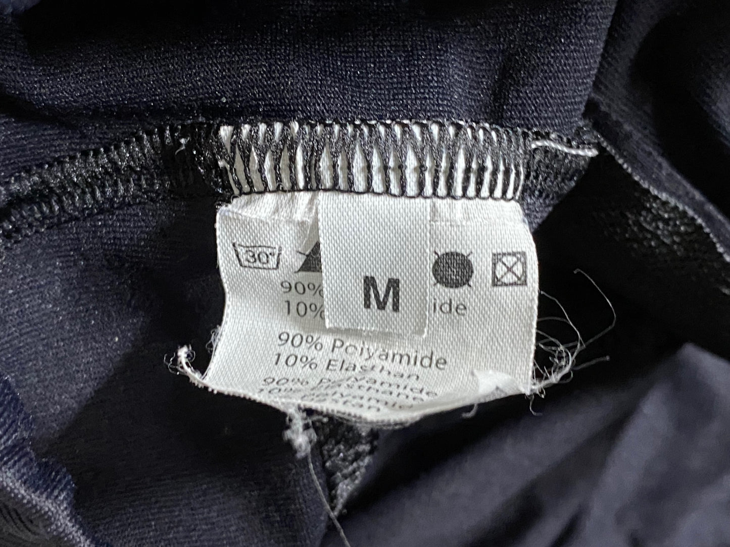 IZ850 デマルキ DE MARCHI 長袖 サイクルジャージ 黒 M