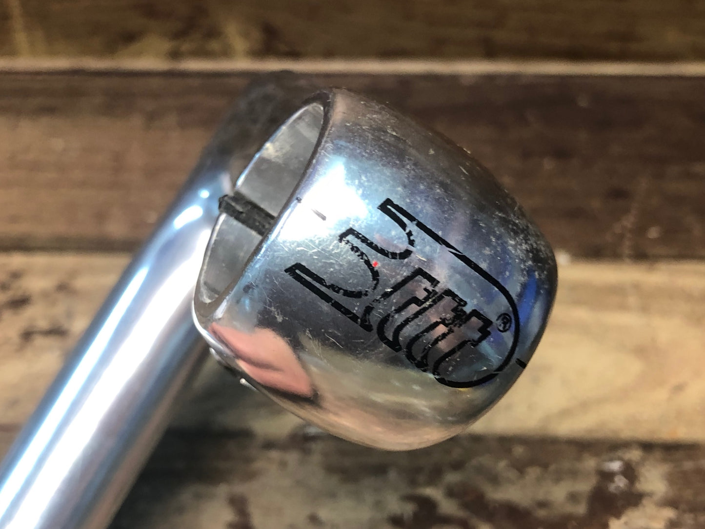 IJ947 3ttt レコード RECORD 84 アルミ スレッドステム クイルステム 90mm Φ25.8