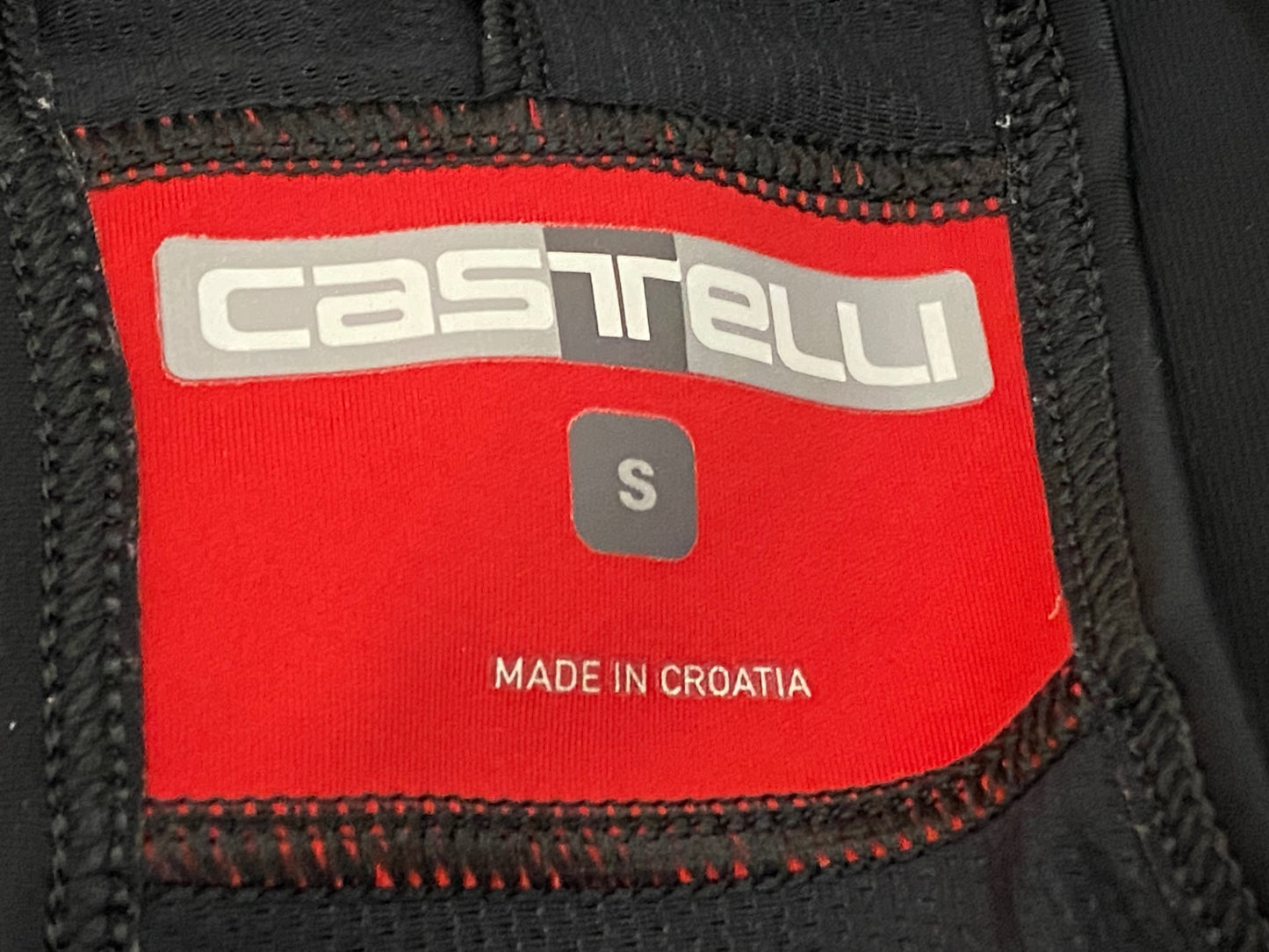 IJ996 カステリ CASTELLI ビブショーツ 黒 S