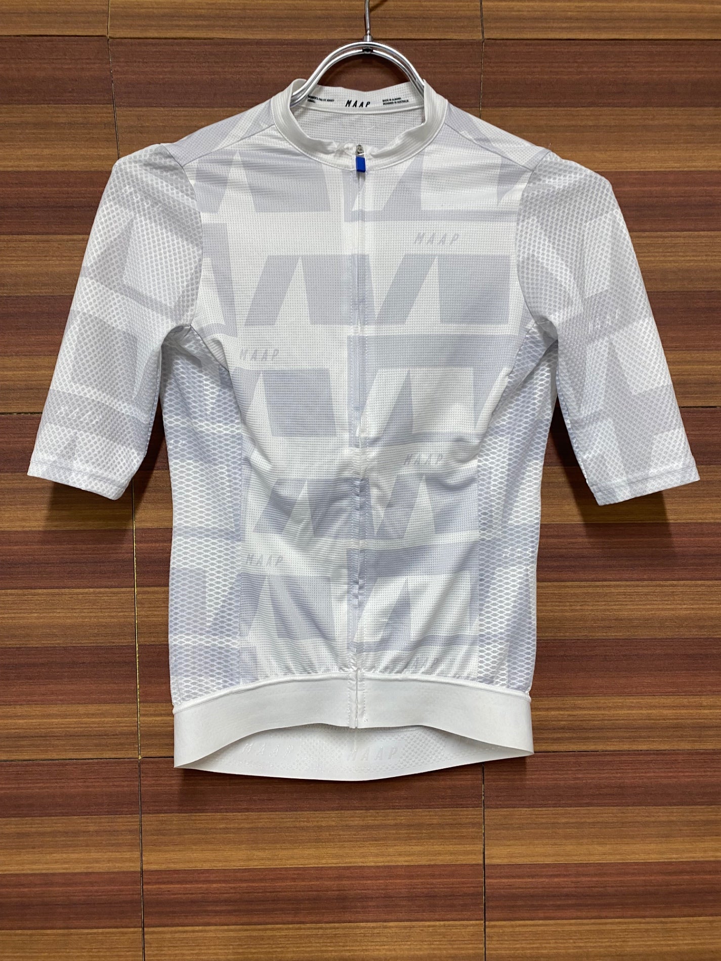 IM497 マープ MAAP WOMEN'S PRO FIT JERSEY 半袖 サイクルジャージ 白 XS レディース ※裾ゴム色