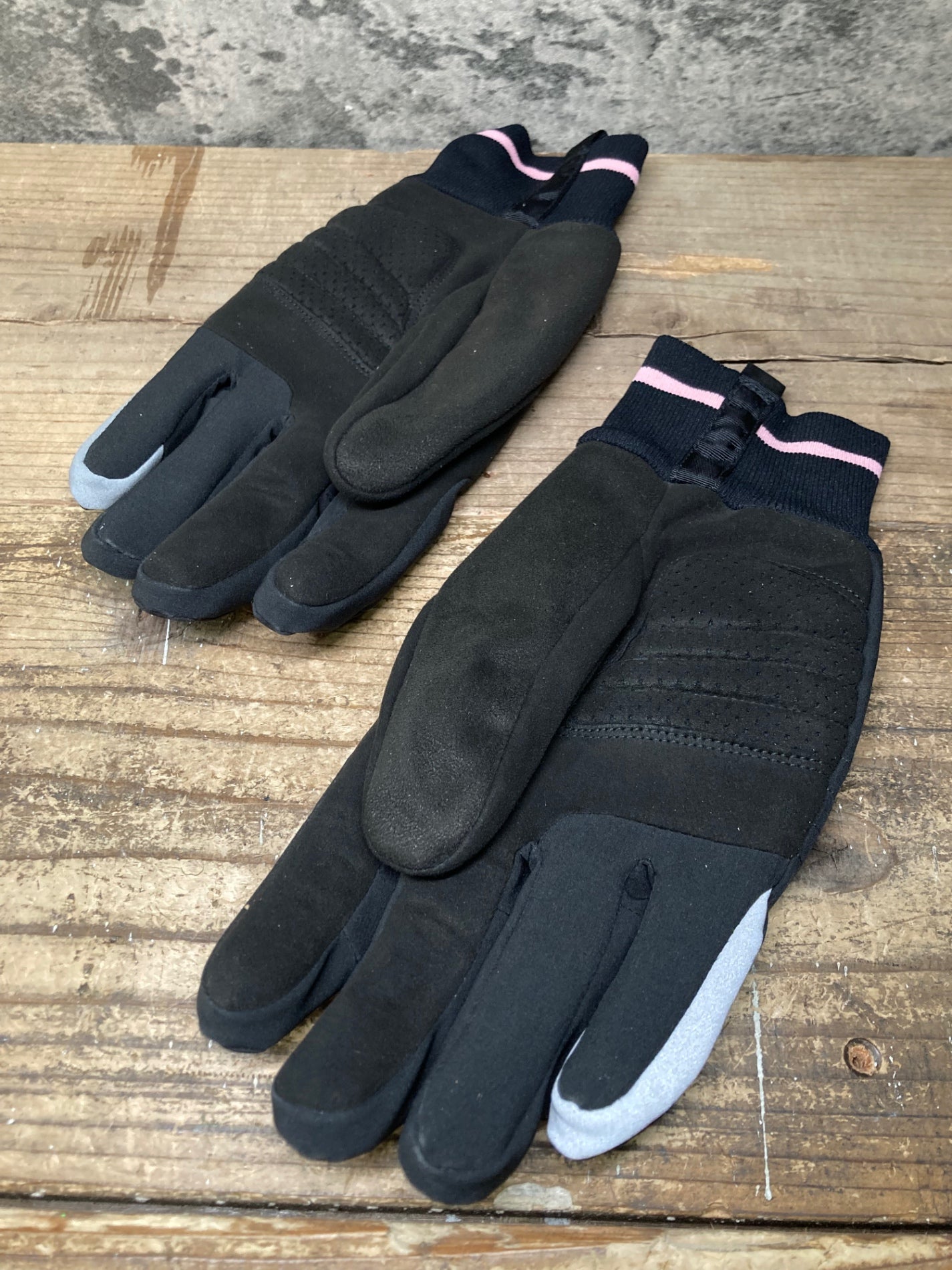 JB100 ラファ Rapha WINTER GLOVES 長指 グローブ 黒 L 裏起毛