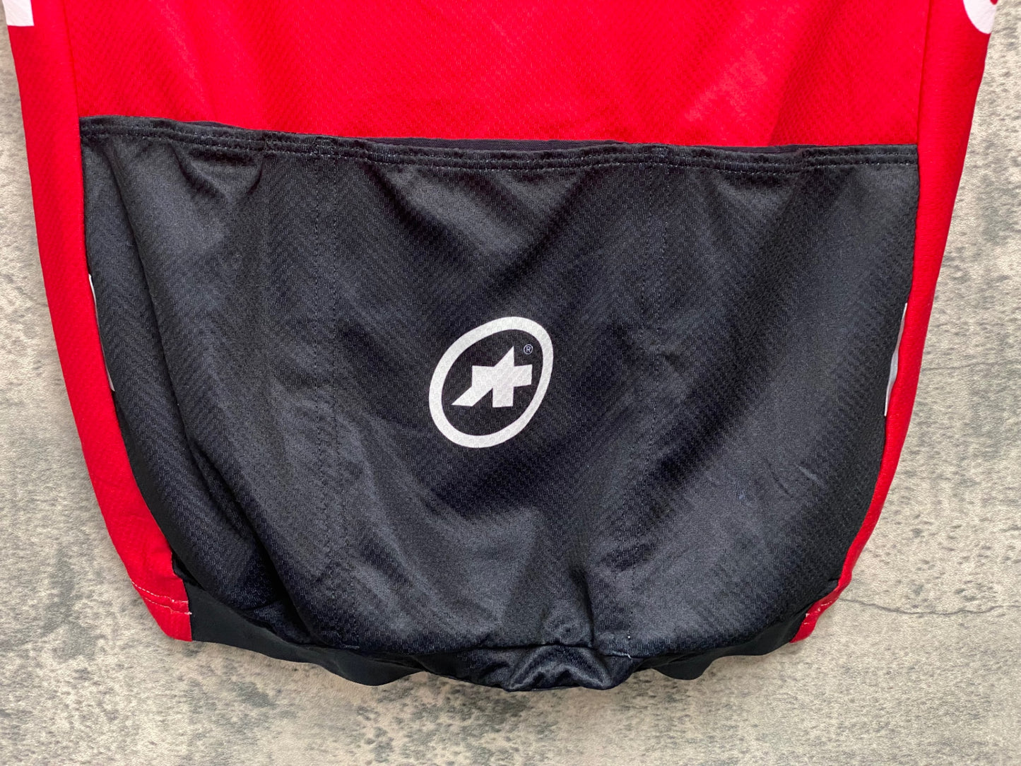 JB908 アソス ASSOS LTD EDITION TOKYO 2020 SWISS 半袖 サイクルジャージ 赤 白 M