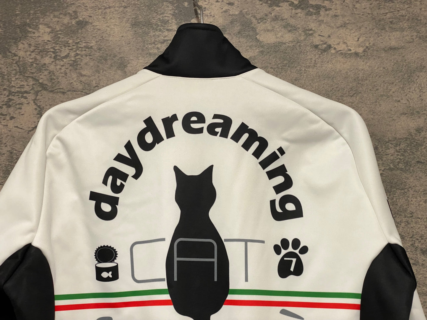 JA514 ジェッセージ GSG 長袖 サイクルジャケット 白 M 裏起毛