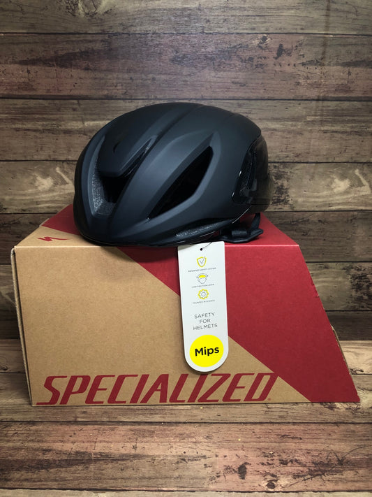 II923 スペシャライズド SPECIALIZED PROPERO 4 ヘルメット CE 黒 ROUND L 58-62cm 2023年12月製造