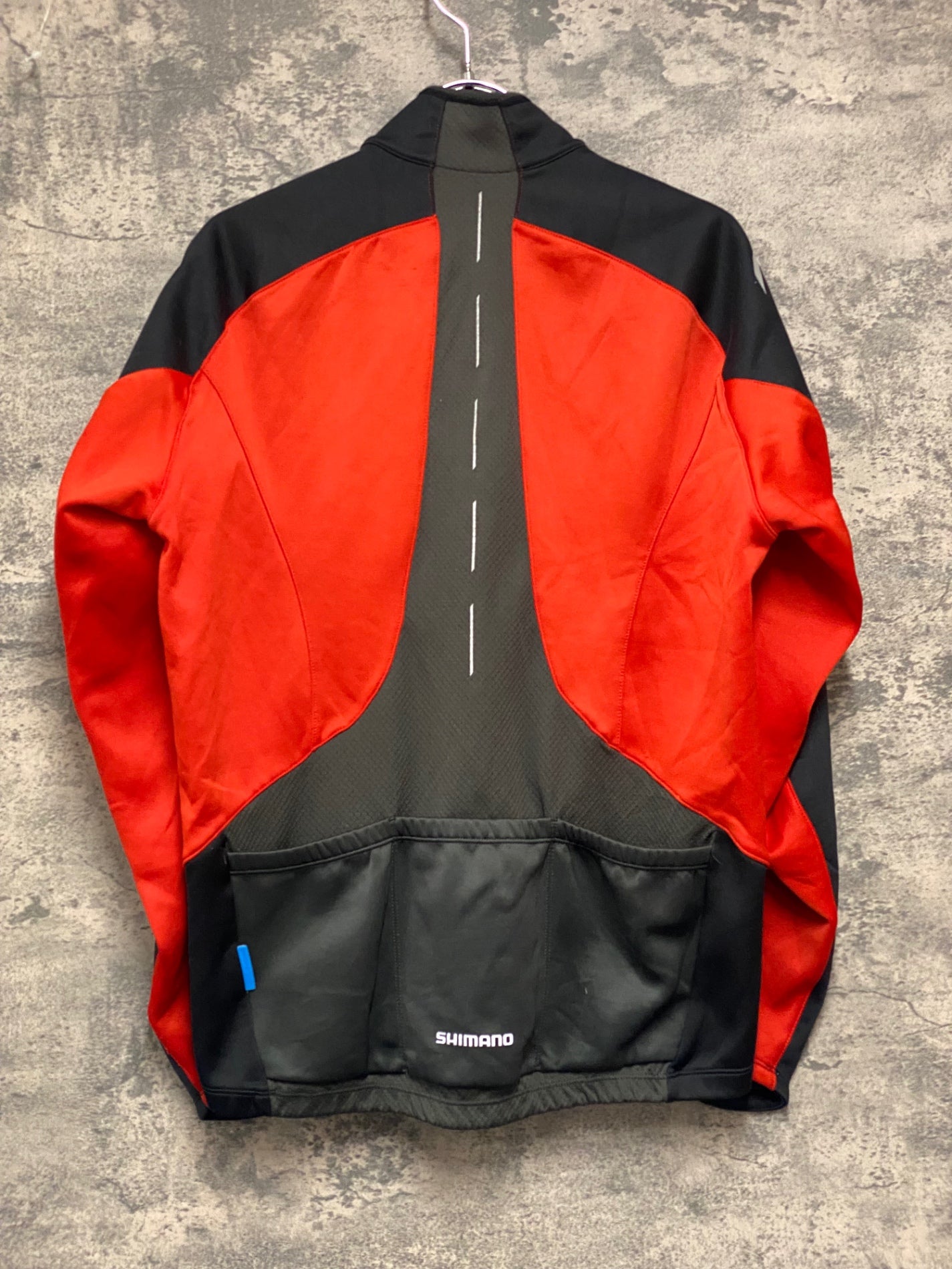 JA363 シマノ SHIMANO 長袖サイクルジャージ Asis L 赤