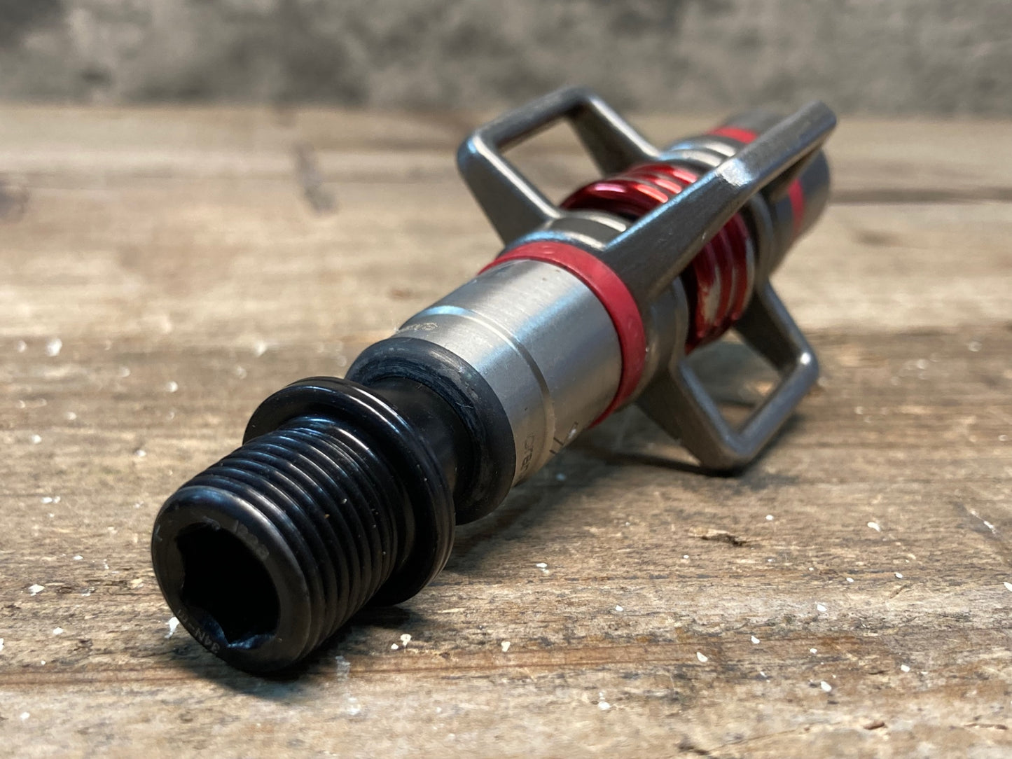 IO617 クランクブラザーズ CrankBrothers エッグビーター EGGBEATER3 ビンディングペダル 赤