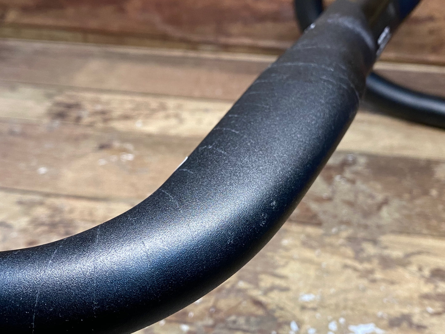 IN003 シマノ SHIMANO PRO PLT アルミ ドロップハンドル 黒 Φ31.8 エンドC-C380mm