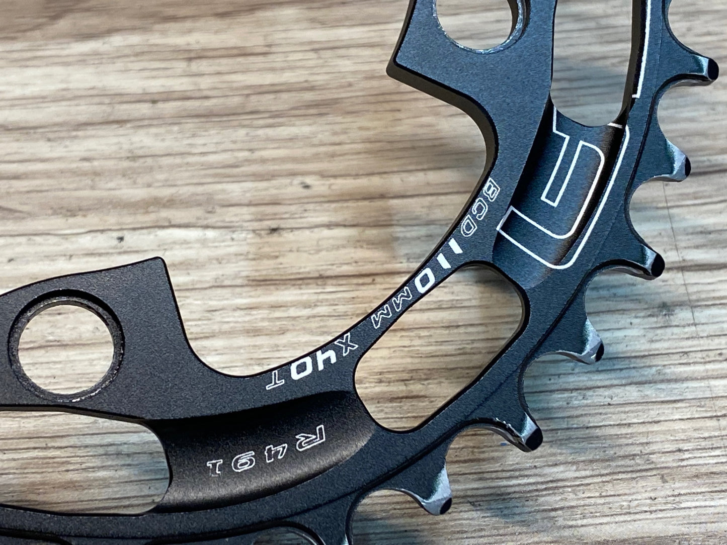 IR988 リデア RIDEA POWERRING チェーンリング ナローワイド 40T BCD110 4アーム シマノクランク対応 楕円