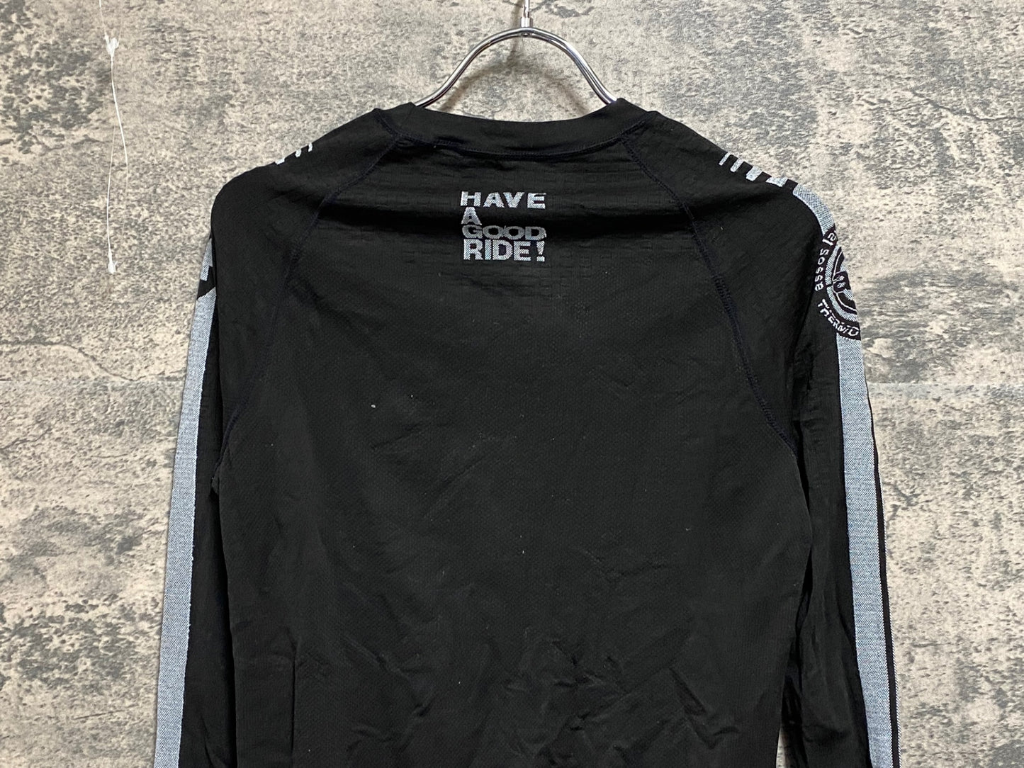 JB300 アソス assos SKINFOIL 2.4 長袖 ベースレイヤー 黒 SIZE1 SPRING/FALL