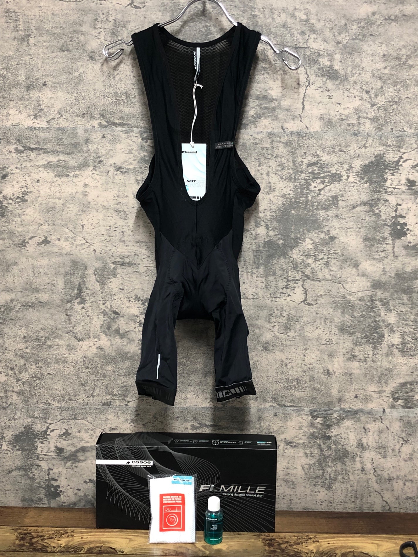 IT229 アソス assos T Fi.Mille S5 ビブショーツ 黒 S 未使用品