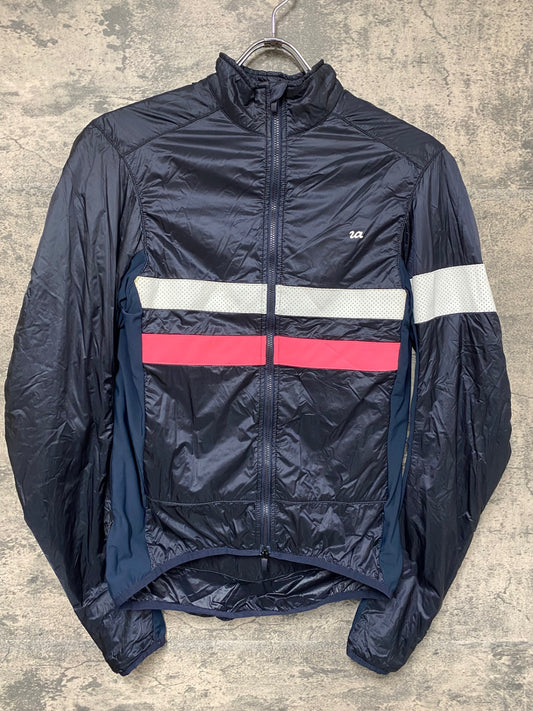 IZ160 ラファ Rapha BREVET INSULATED JACKET 長袖 サイクルジャケット 紺 S