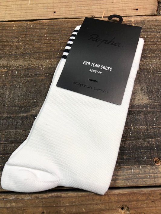 IN571 ラファ RAPHA PRO TEAM SOCKS 未使用 白 S