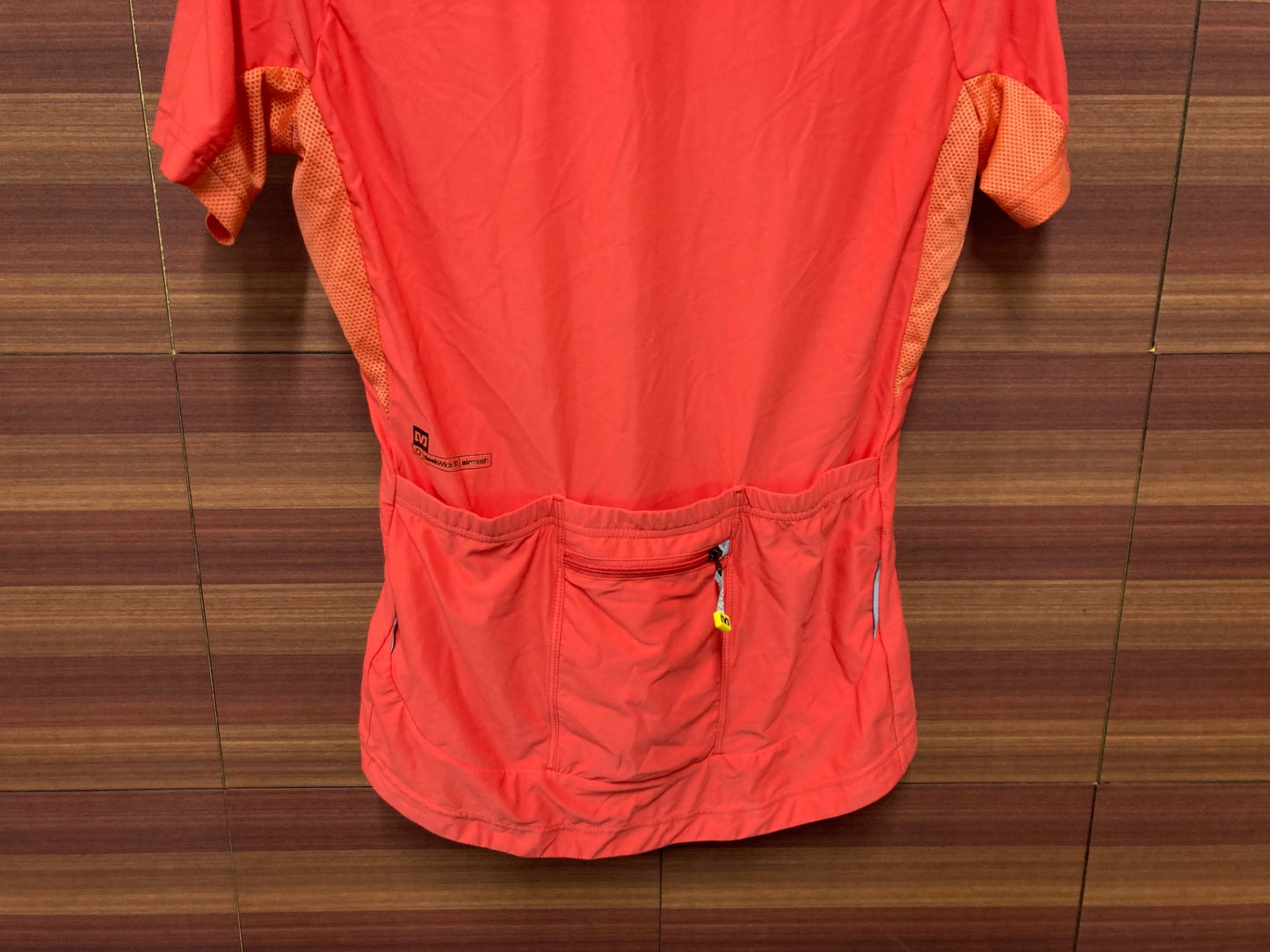 IU827 マヴィック MAVIC 半袖 サイクルジャージ オレンジ レディース M