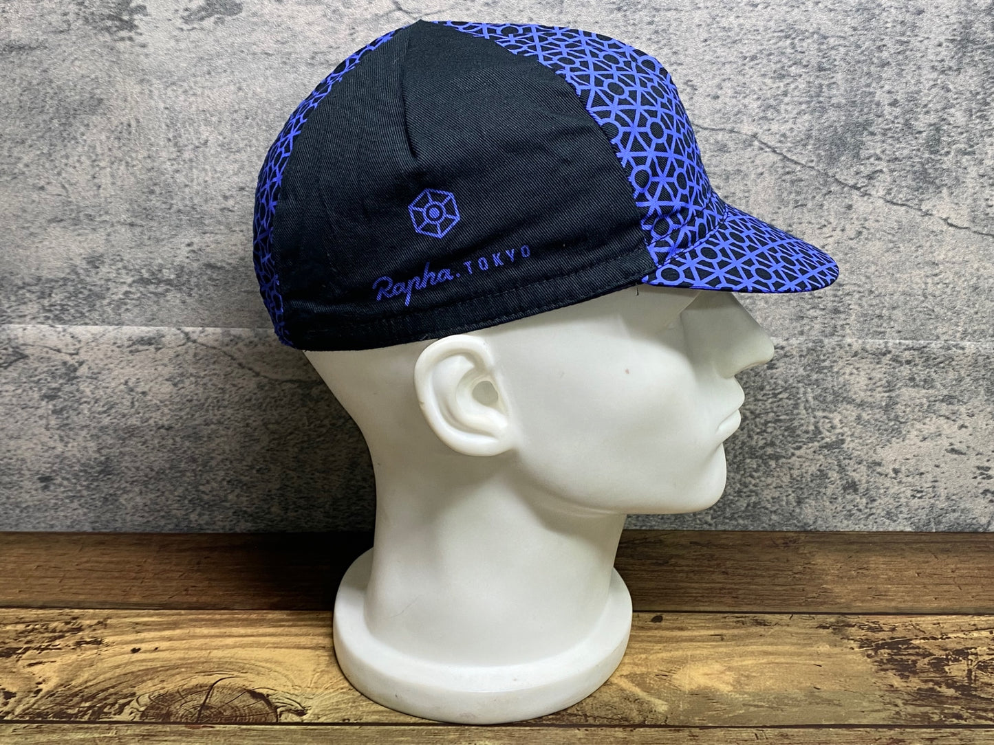 IY262 ラファ Rapha CLUB HOUSE MERCH CAP サイクルキャップ 紺 黒 ワンサイズ