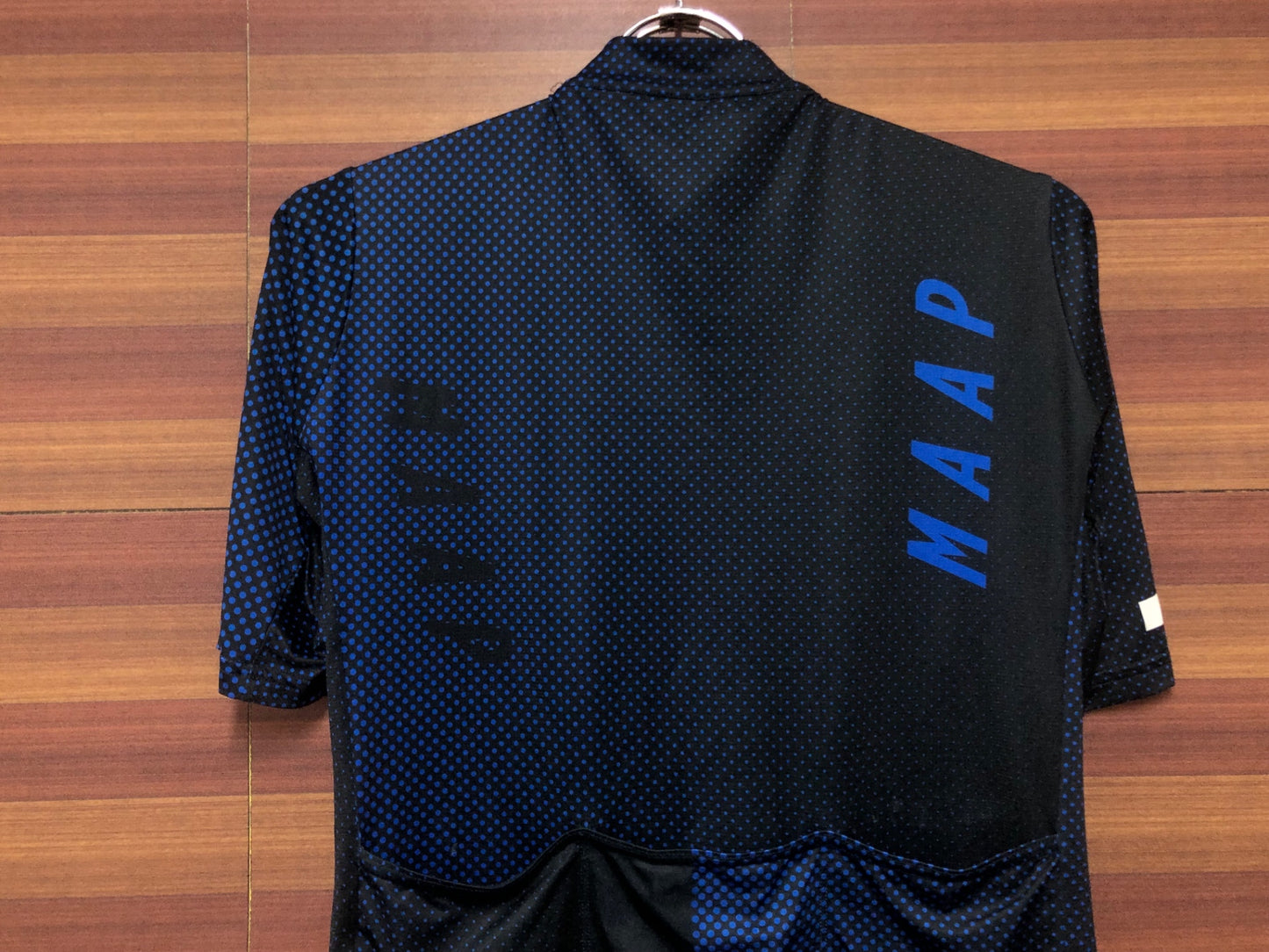 IF040 マープ MAAP PRO FIT JERSEY 半袖 サイクルジャージ 黒 青 M