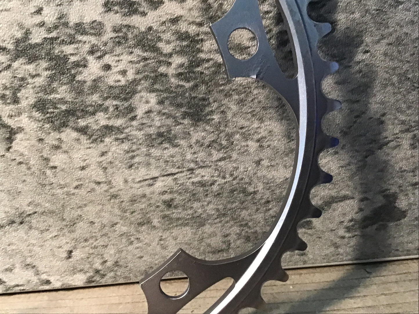 IR424 シマノ SHIMANO デュラ―エス DURA-ACE チェーンリング 49T PCD144 厚歯 NJS シングル ピスト