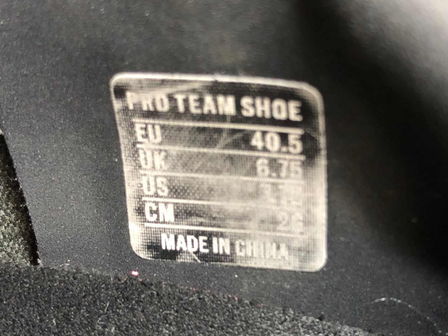 HV351 ラファ Rapha プロチームシューズ PRO TEAM SHOES 黒 EU40.5 ※ソール傷