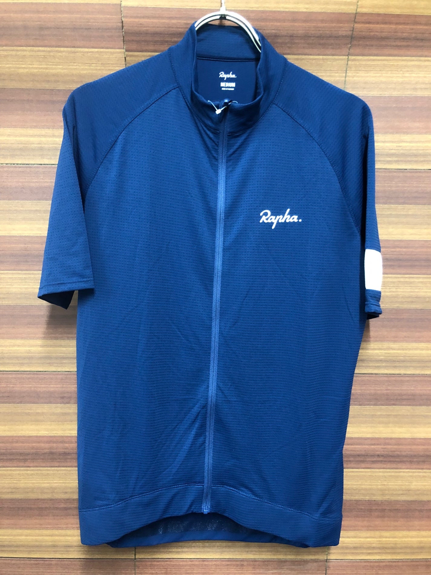 IT189 ラファ Rapha CORE LIGHTWEIGHT JERSEY 半袖 サイクルジャージ 紺 M