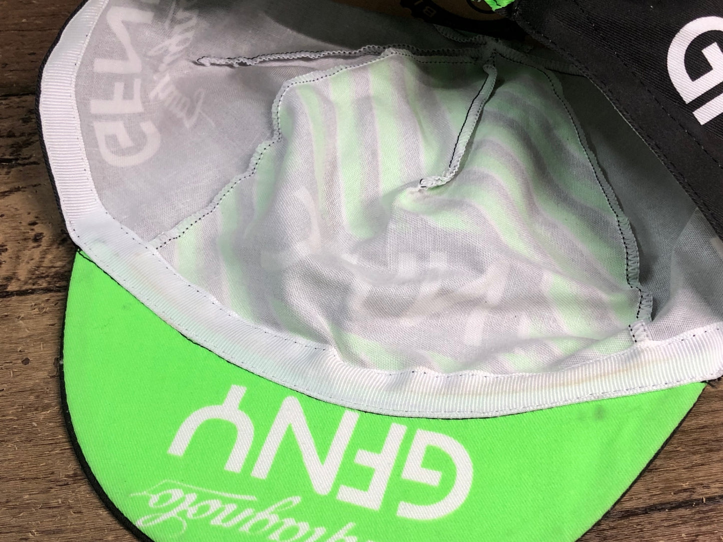 HO880 ビエンメ BIEMME 2016 GRAN FONDO NY CYCLING CAP Green/Black One Size