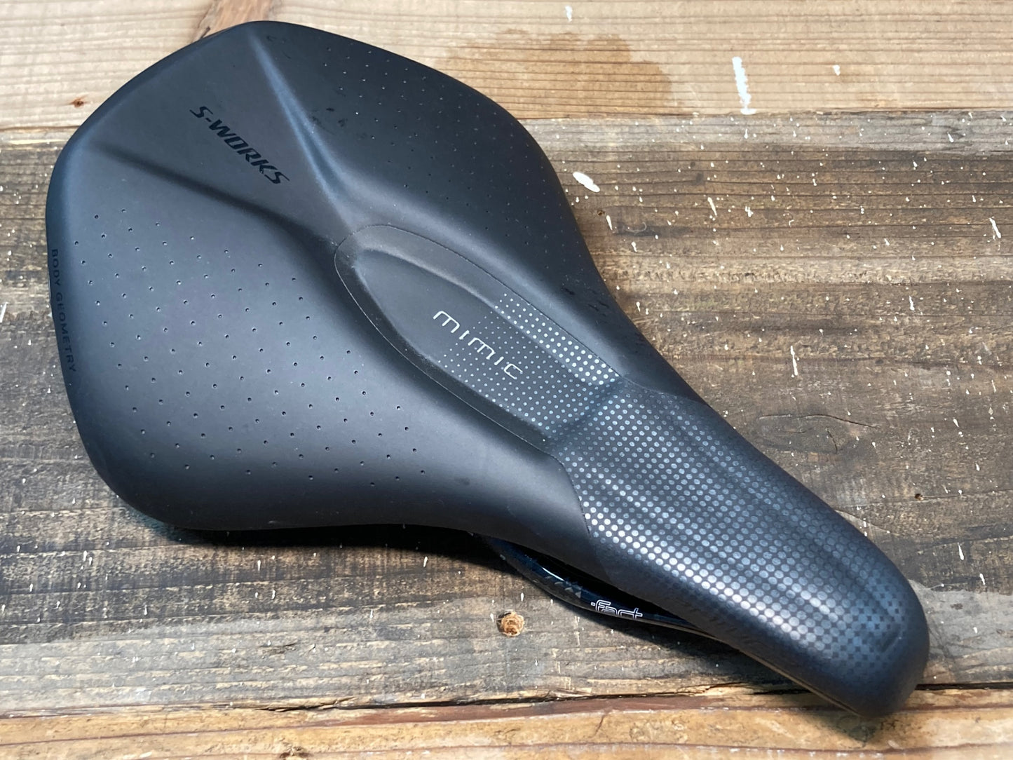 IO352 スペシャライズド SPECIALIZED エスワークス S-WORKS POWER MIMIC サドル 黒 カーボンレール 155mm