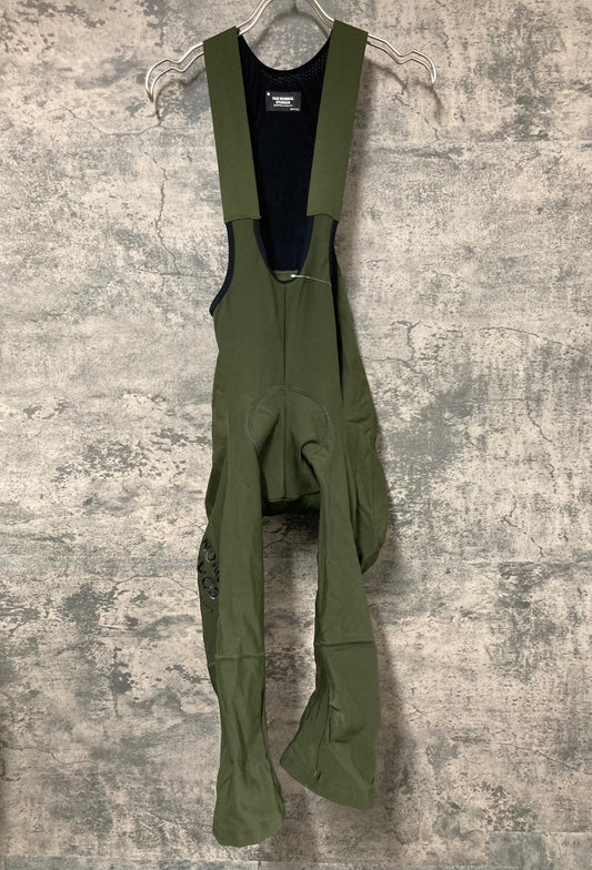 IV167 パスノーマルスタジオ PAS NORMAL STUDIOS ビブニッカー オリーブ M 裏起毛 ※パッド擦れ