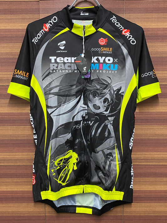 IQ039 アトラス ATLAS レーシングミク2016 チーム右京 半袖 サイクルジャージ XL 未使用品