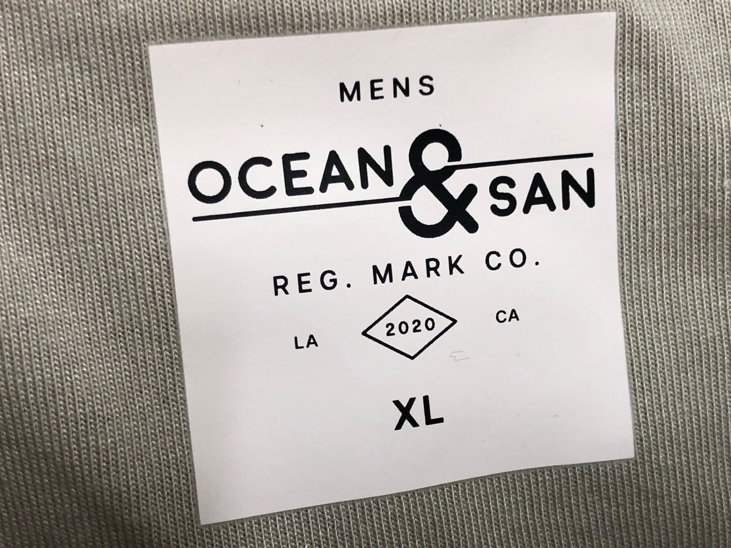 IS462 Ocean and San 半袖 Tシャツ ベージュ XL