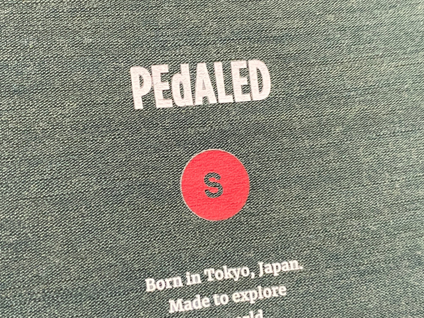 JB279 ペダレット PEdALED 半袖 サイクルジャージ 緑 S