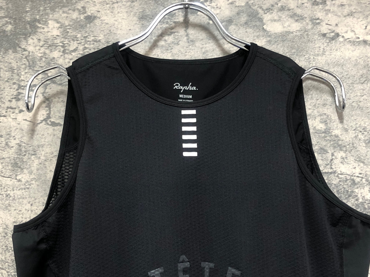 IX318 ラファ Rapha PRO TEAM BASE LAYER ノースリーブ ベースレイヤー 黒 M