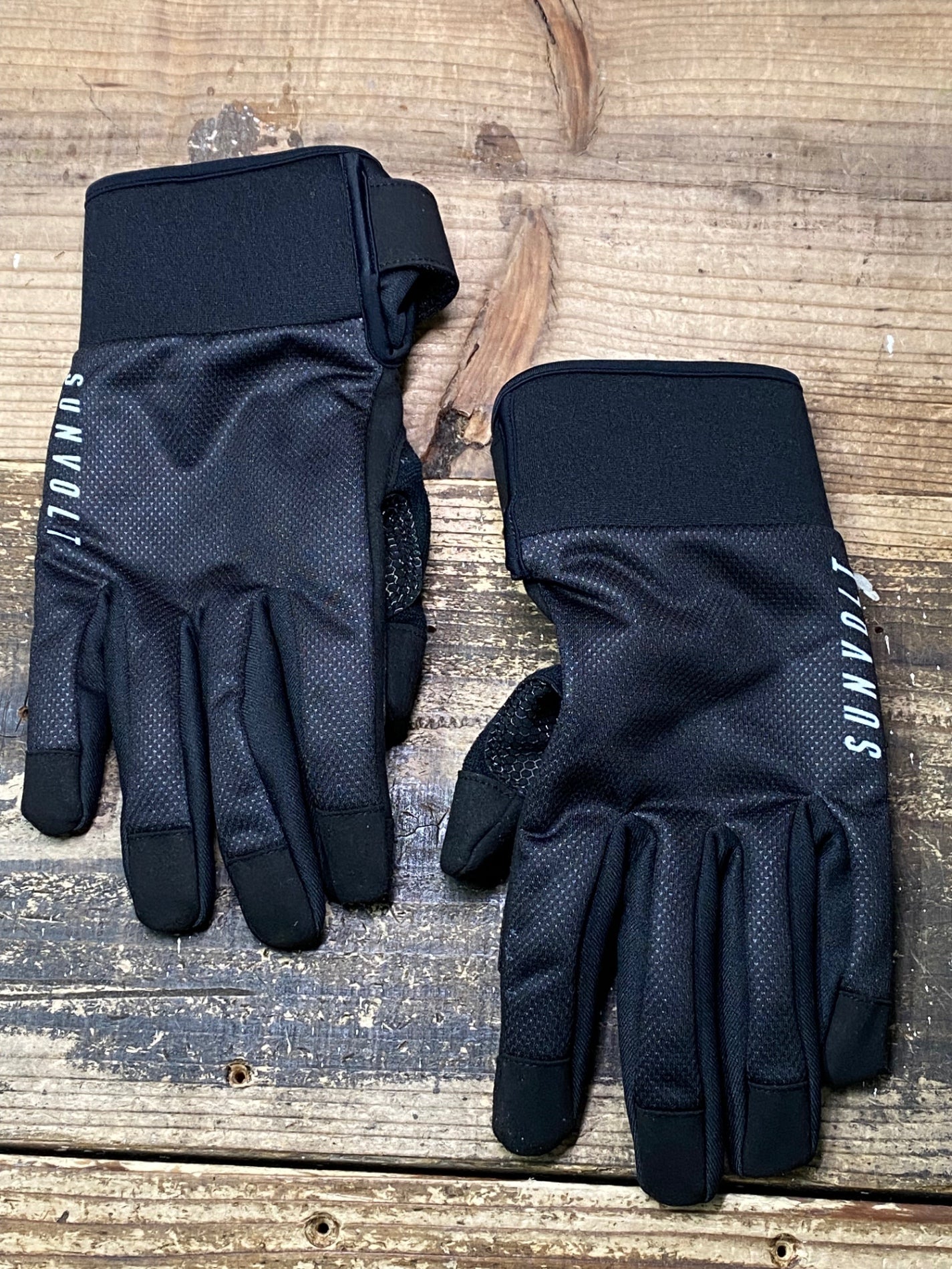 JA034 サンボルト SUNVOLT 冬用 サイクルグローブ M 黒