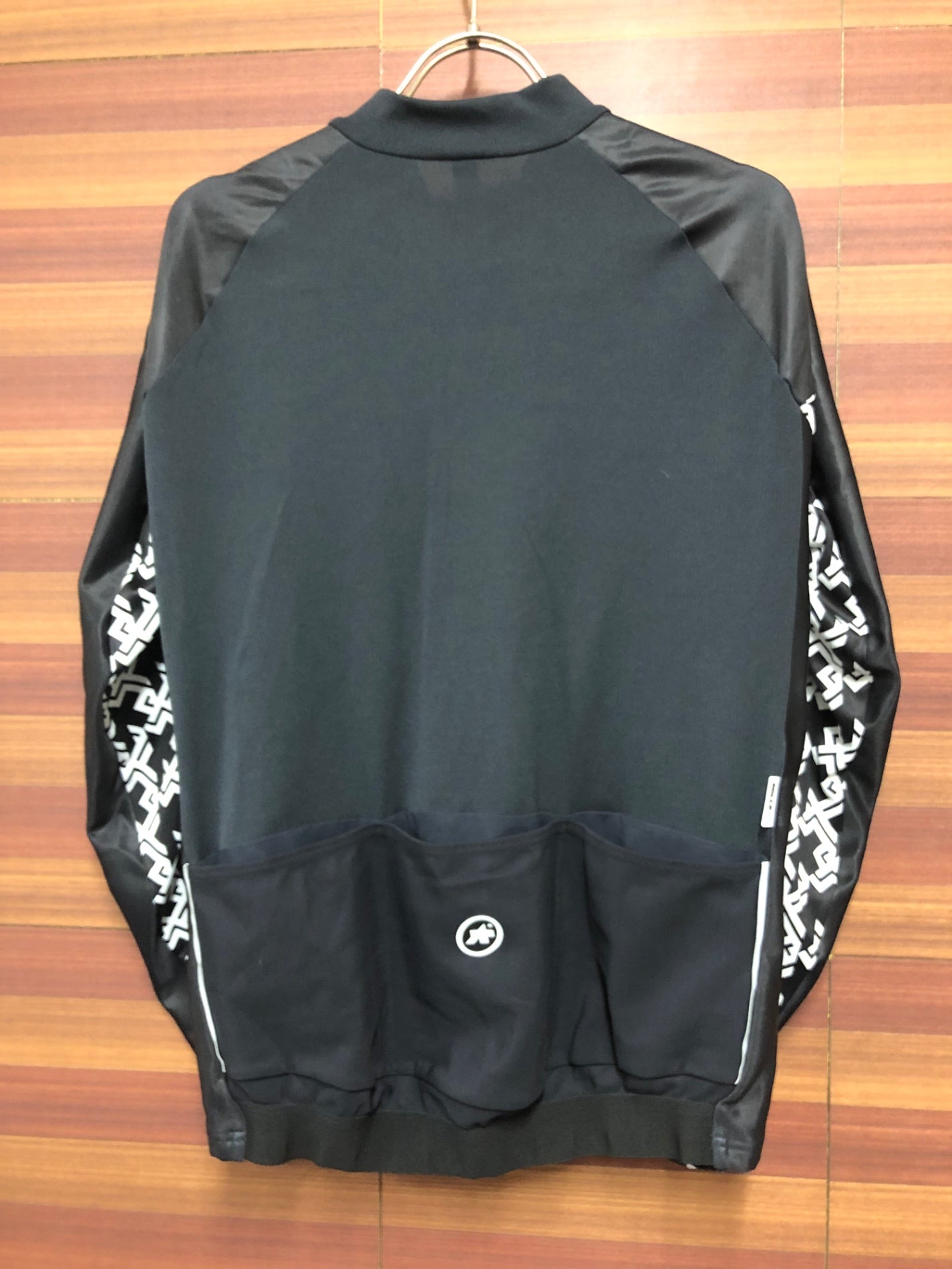 IH153 アソス assos MILLE GT Spring Fall Long Sleeve Jersey 長袖 サイクルジャージ 黒 M