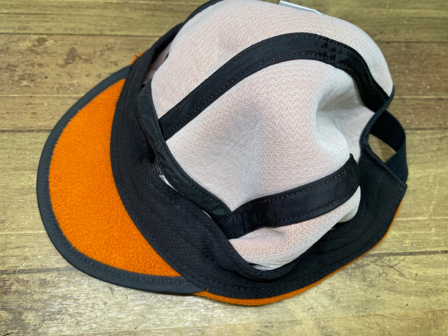 IZ438 カフェドシクリステ CAFE DU CYCLISTE Gravel Cap サイクルキャップ オレンジ S 起毛