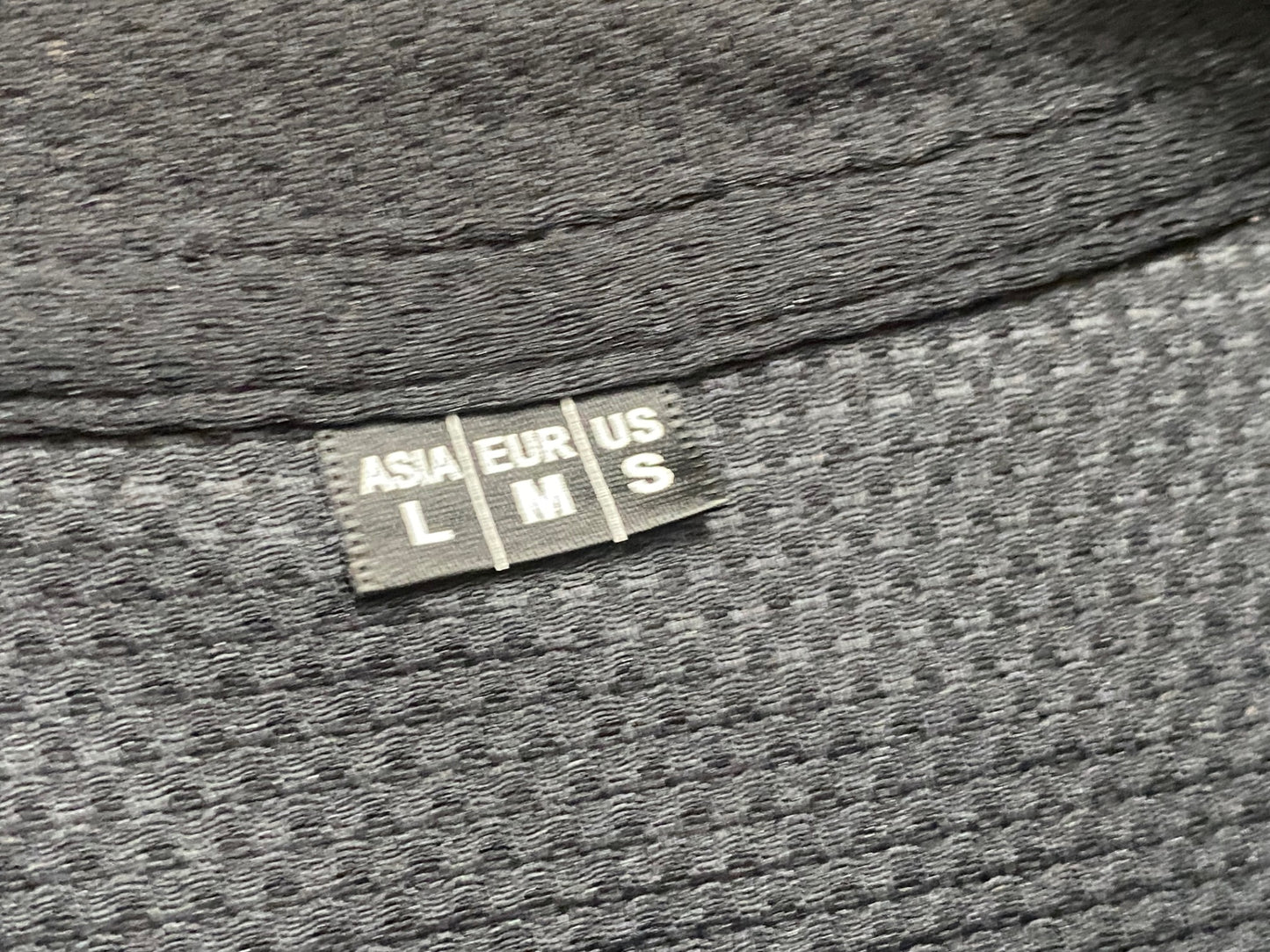 IZ066 リオンドカペルミュール Lion de KAPELMUUR 半袖 サイクルジャージ 黒 白 L