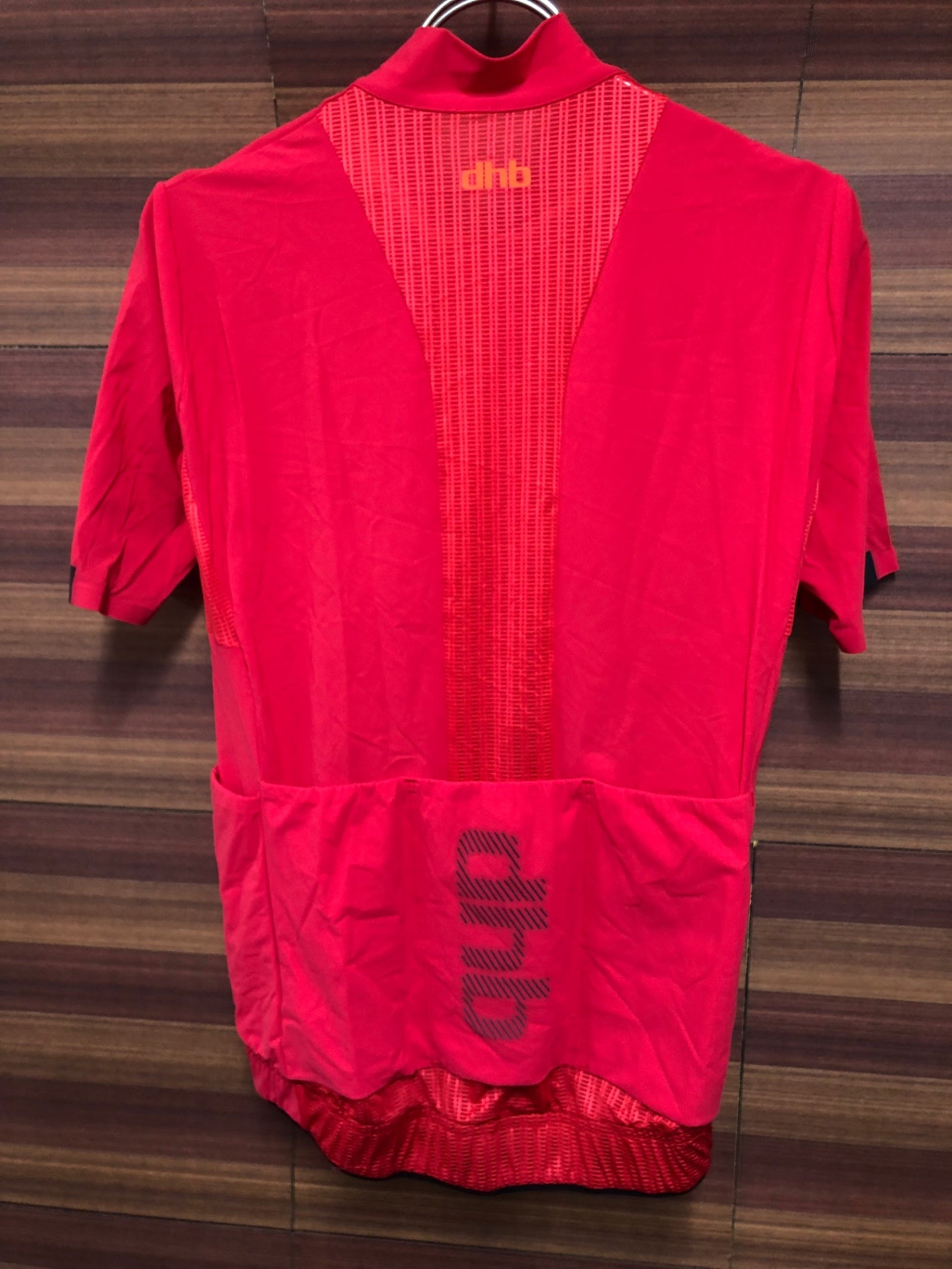 IU231 dhb AERON ULTRA 半袖 サイクルジャージ 赤 XS