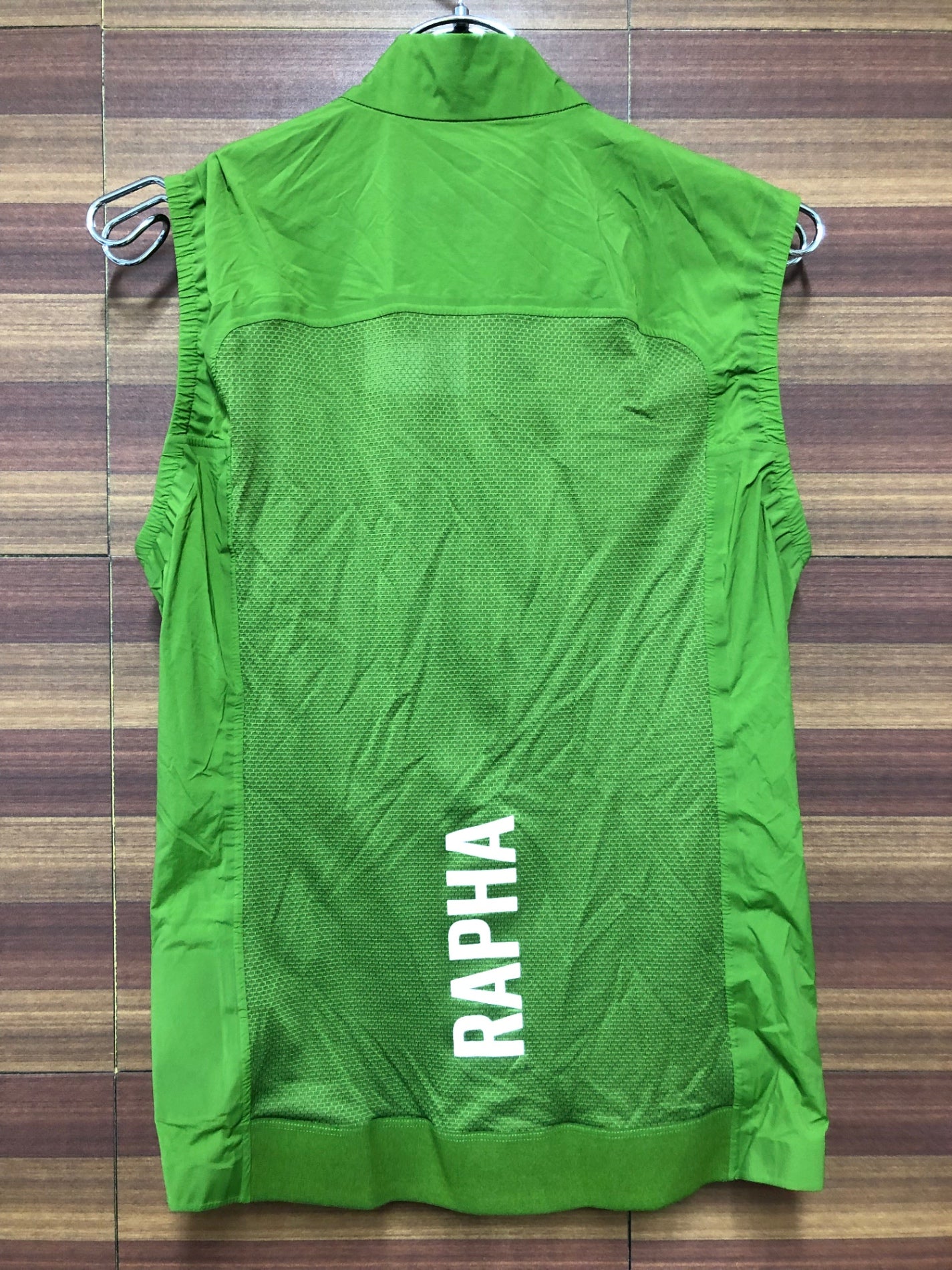 II177 ラファ Rapha プロチームライトウェイトジレ PRO TEAM LIGHTWEIGHT GILET 緑 S