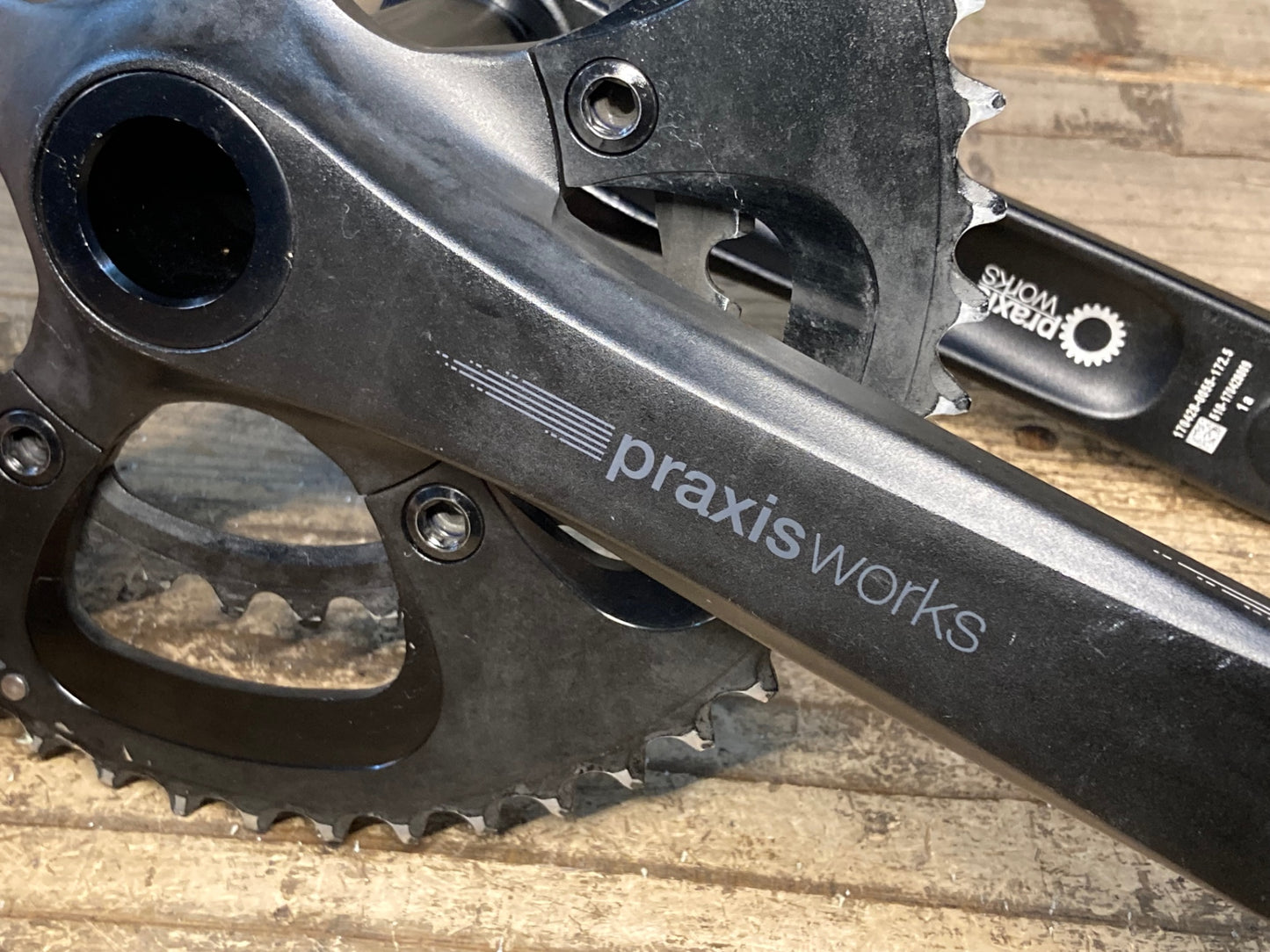 IU460 プラクシスワークス PRAXIS WORKS ALBA クランクセット 50/34T 172.5mm M30