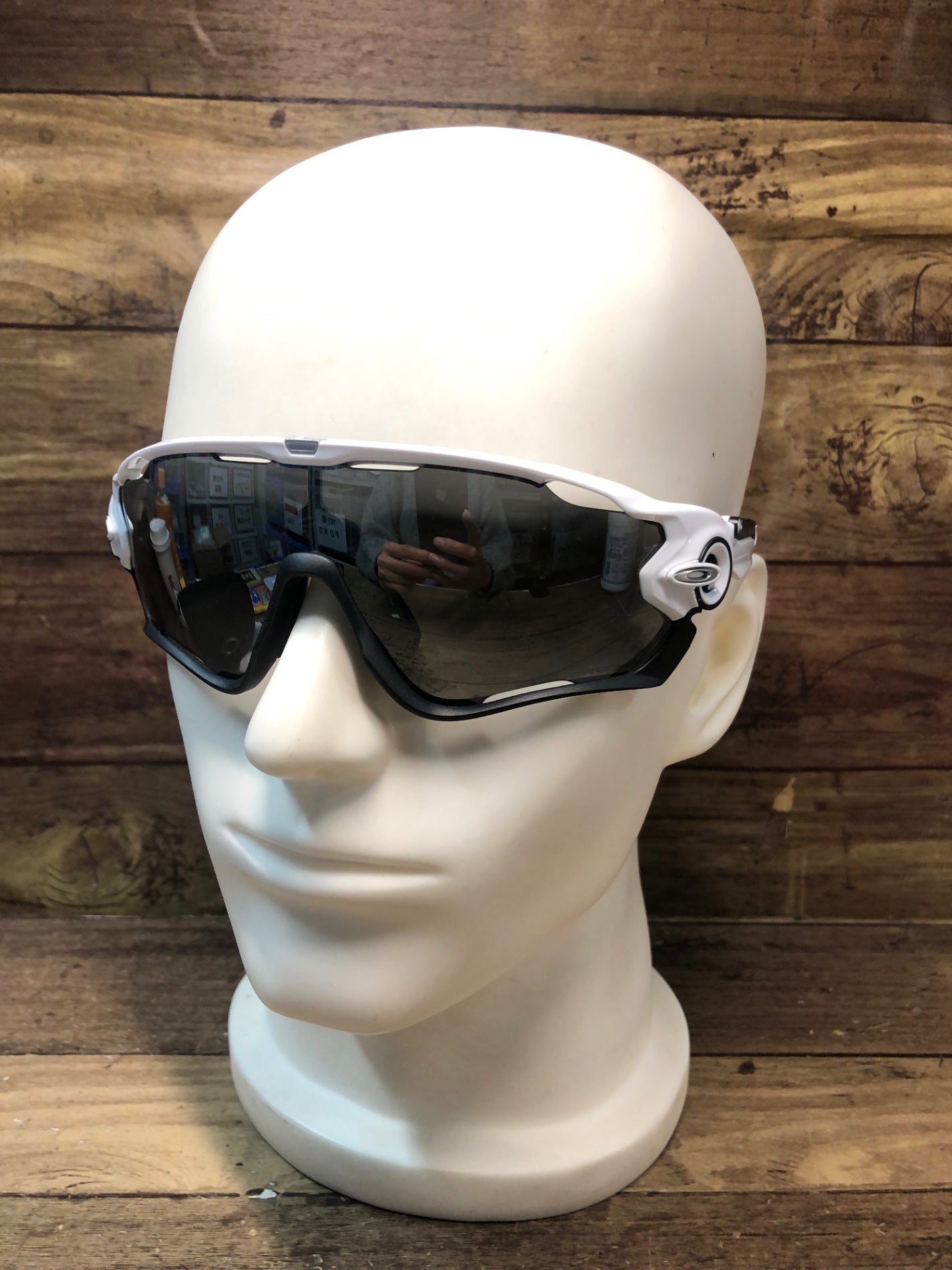 IN855 オークリー OAKLEY JAW BREAKER サングラス アイウェア 白 黒 PRIZMレンズ
