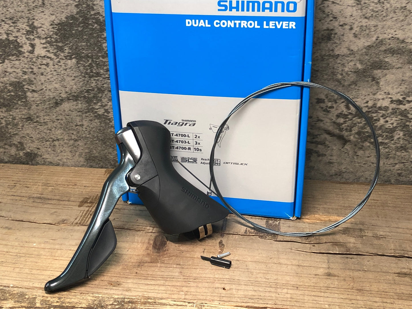 IX894 シマノ SHIMANO ティアグラ TIAGRA ST-4700-L STIレバー 左レバー 未使用