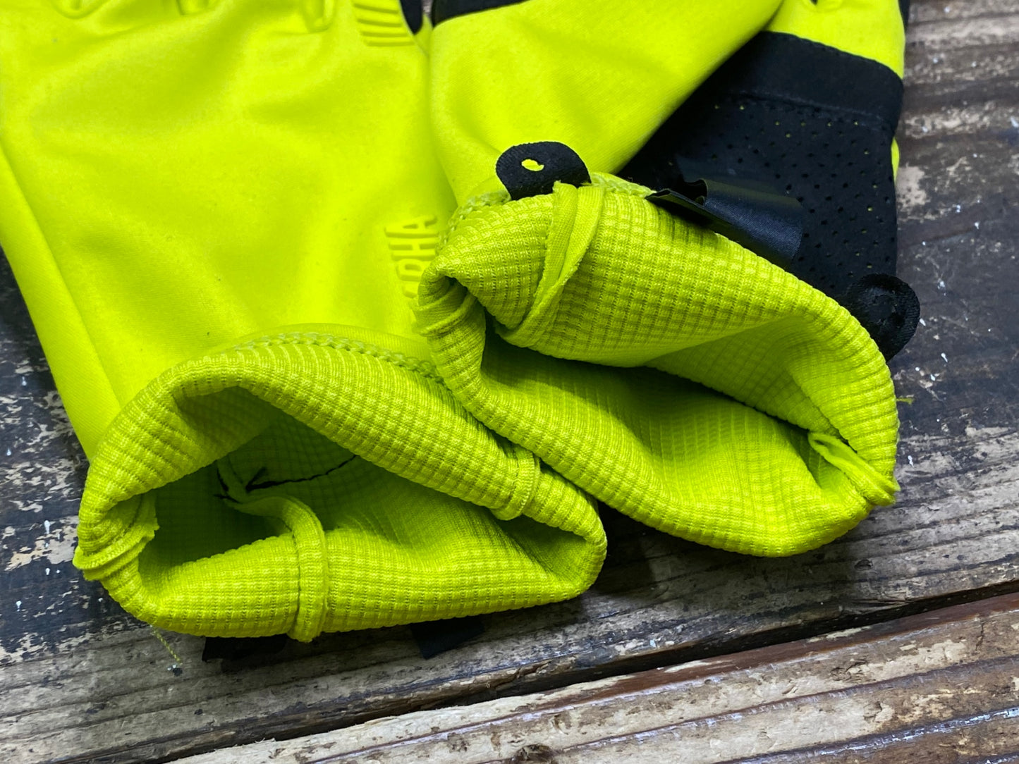 JC622 ラファ Rapha PRO TEAM GLOVES 長指 サイクルグローブ 黄色 M