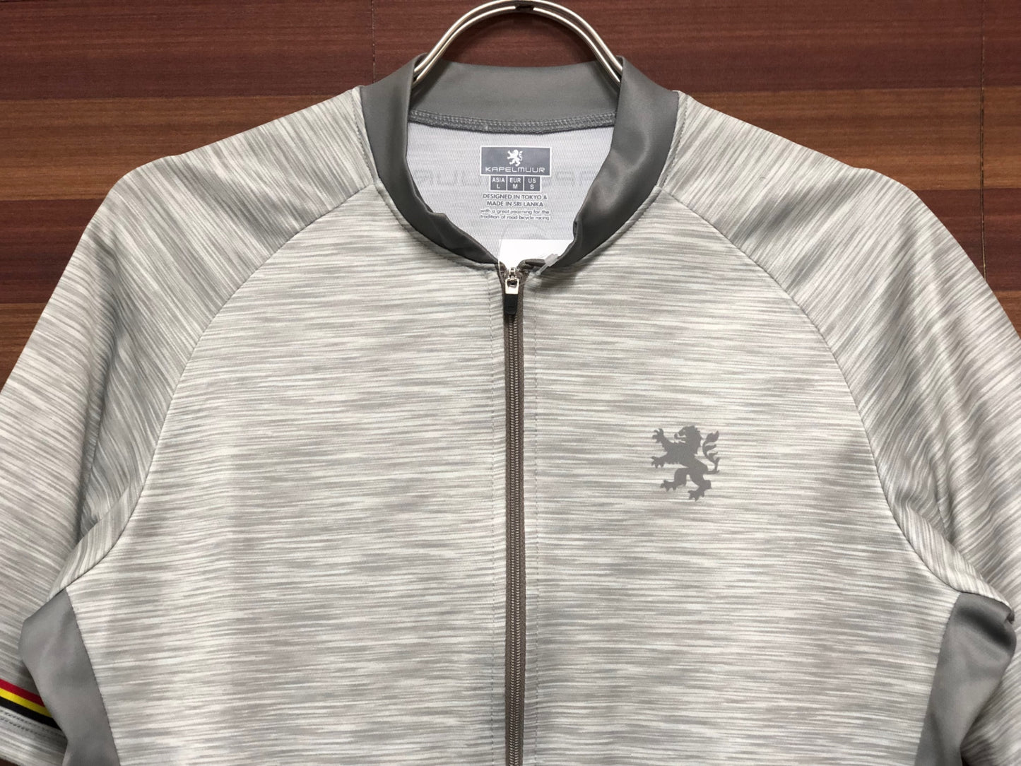 IO228 カペルミュール kapelmuur 半袖サイクルジャージ 白 L