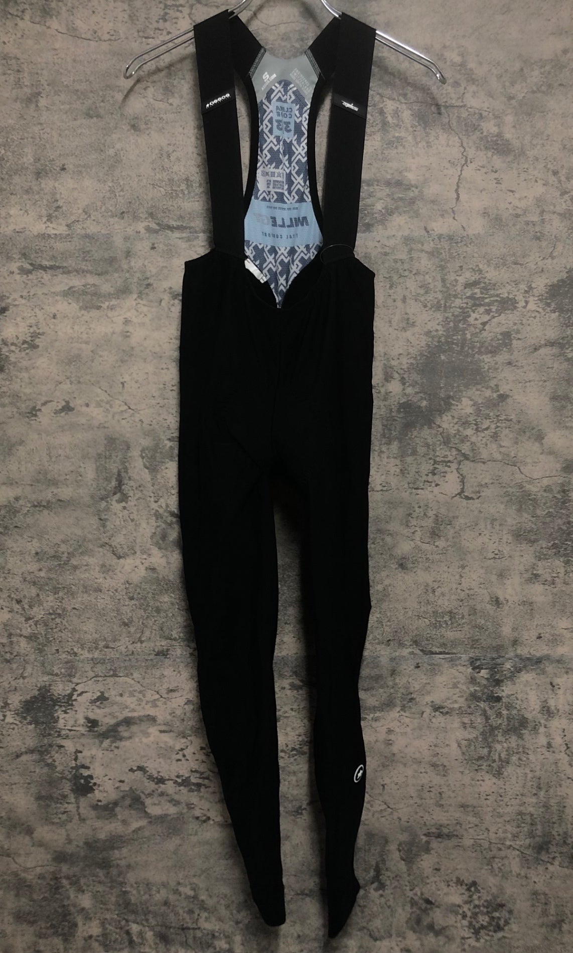 IW782 アソス assos ミレ MILLE GT ビブタイツ 黒 S 裏起毛