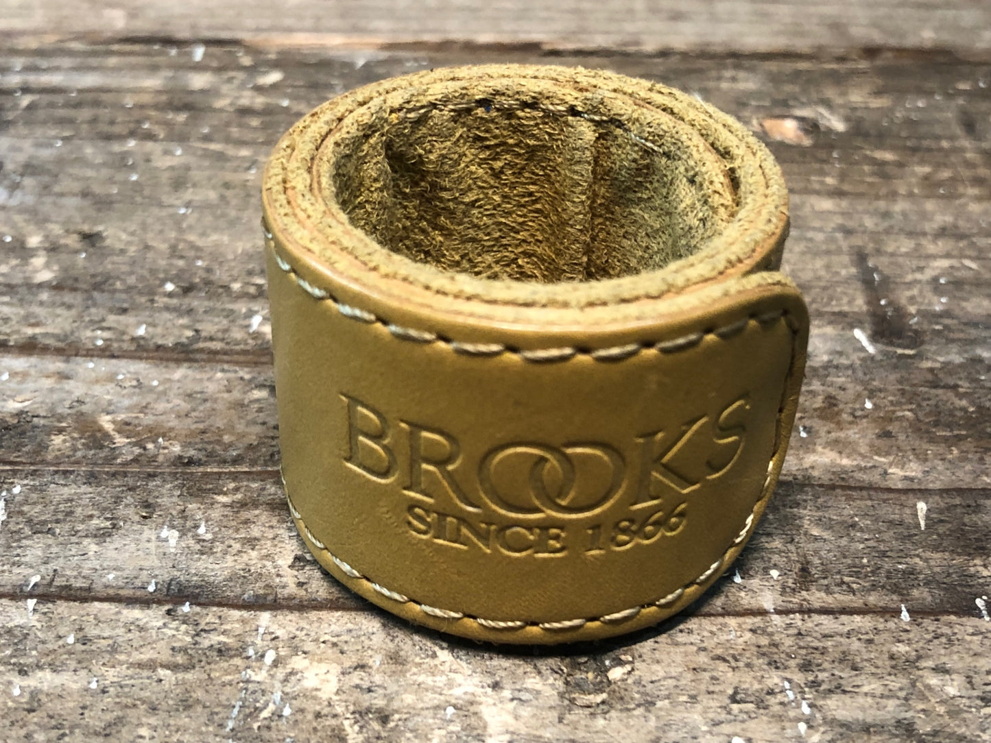 IR041 ブルックス BROOKS TROUSER STRAP アンクルバンド 黄