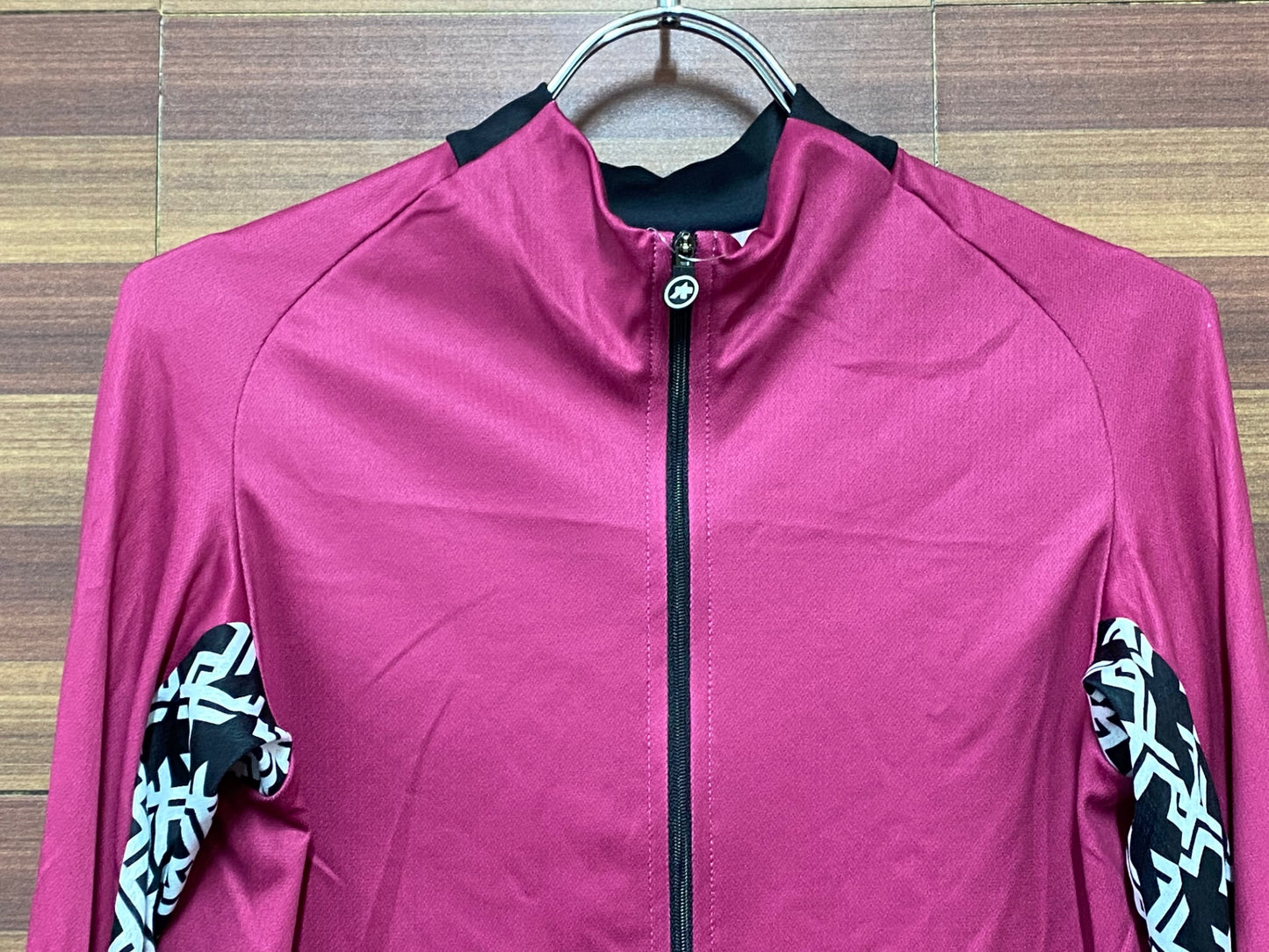 IH154 アソス assos MILLE GT Summer Long Sleeve Jersey 長袖 サイクルジャージ 紫 M