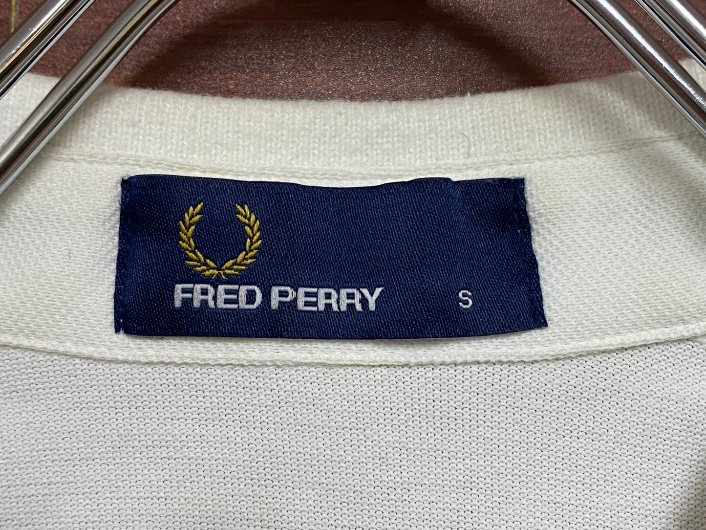 IA134 フレッドペリー FREDPERRY BRADLEY WIGGINS コラボ サイクリングポロシャツ 白 S