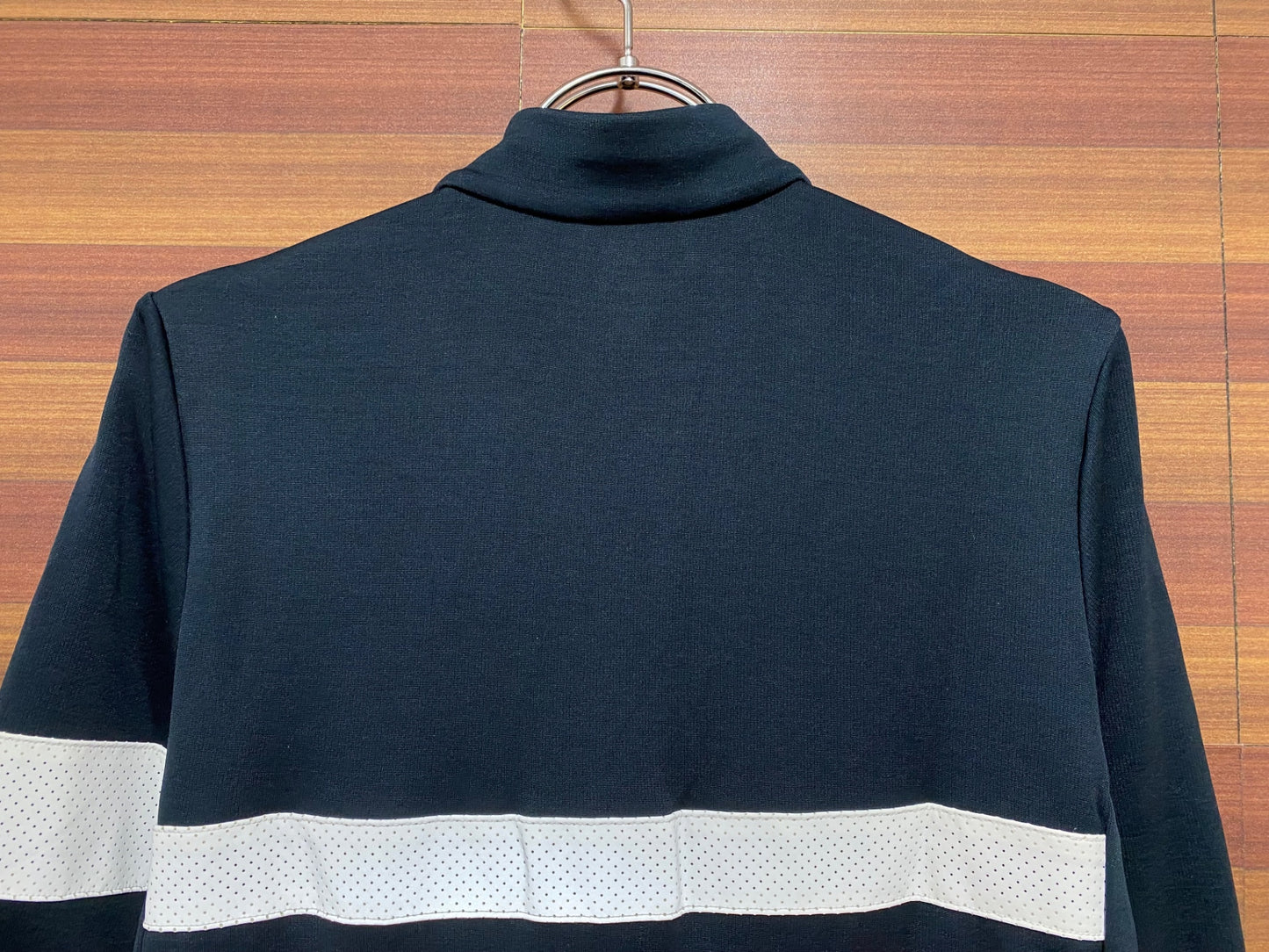 IA312 ラファ Rapha ブルベロングスリーブジャージ BREVET LONG SLEEVE JERSEY ネイビー S