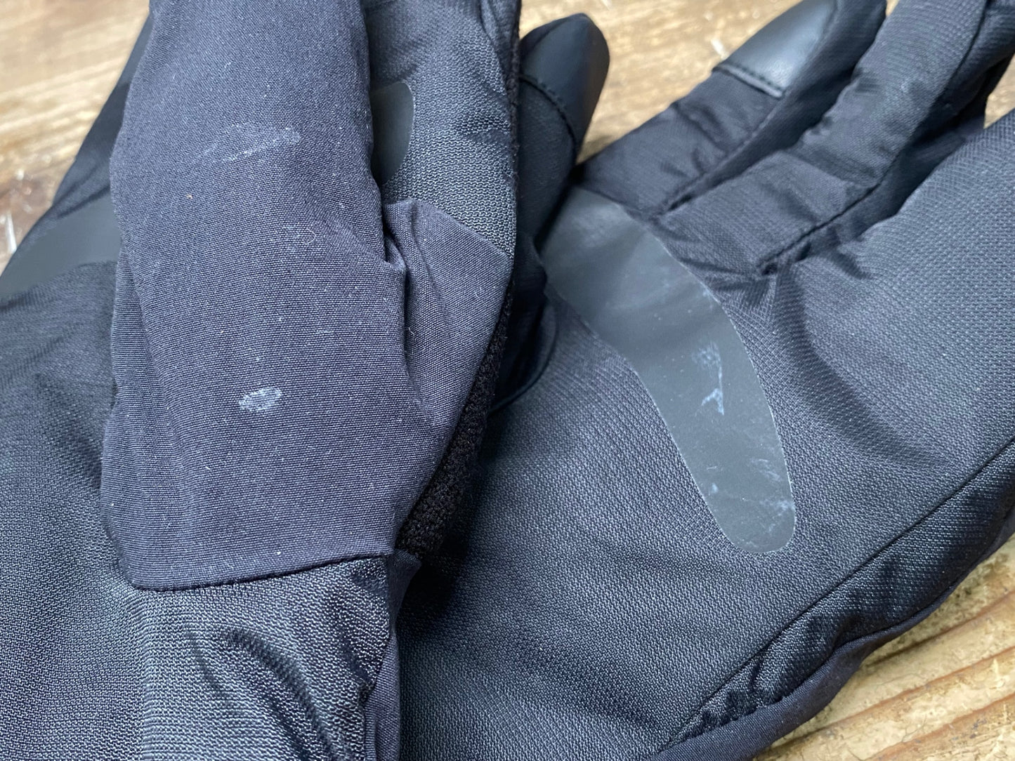 IU953 パスノーマルスタジオ PAS NORMAL STUDIOS Logo Deep Winter Lobster Gloves ウインターグローブ 黒 S 裏起毛