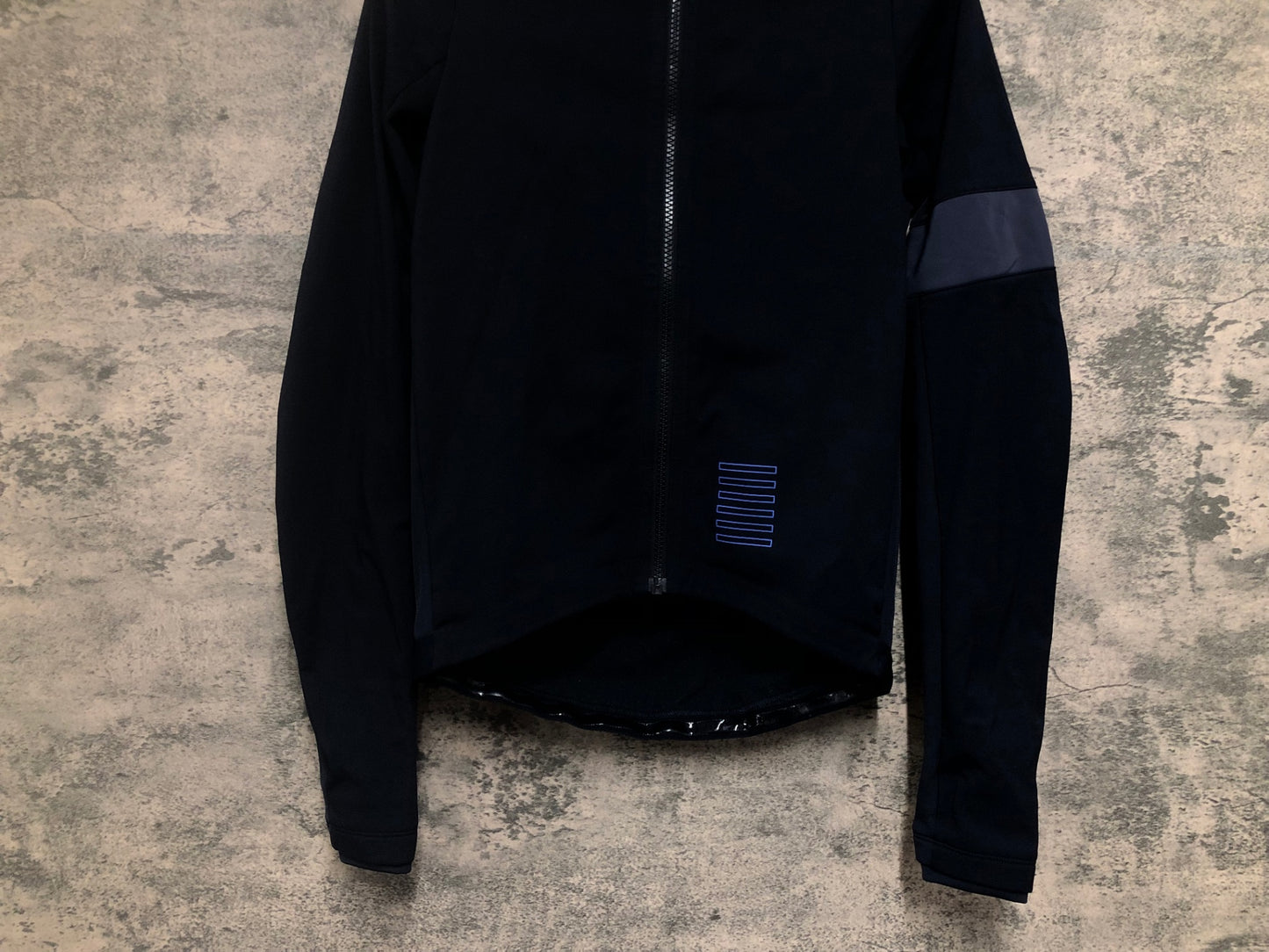 IV515 ラファ Rapha PRO TEAM TRAINING JACKET 長袖 サイクルジャケット 黒 S 裏起毛