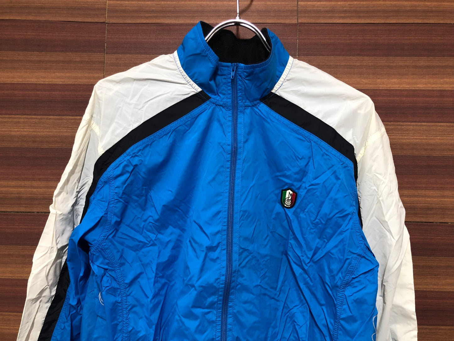 IN126 カンパニョーロ CAMPAGNOLO ウィンドブレーカー 青白 XL
