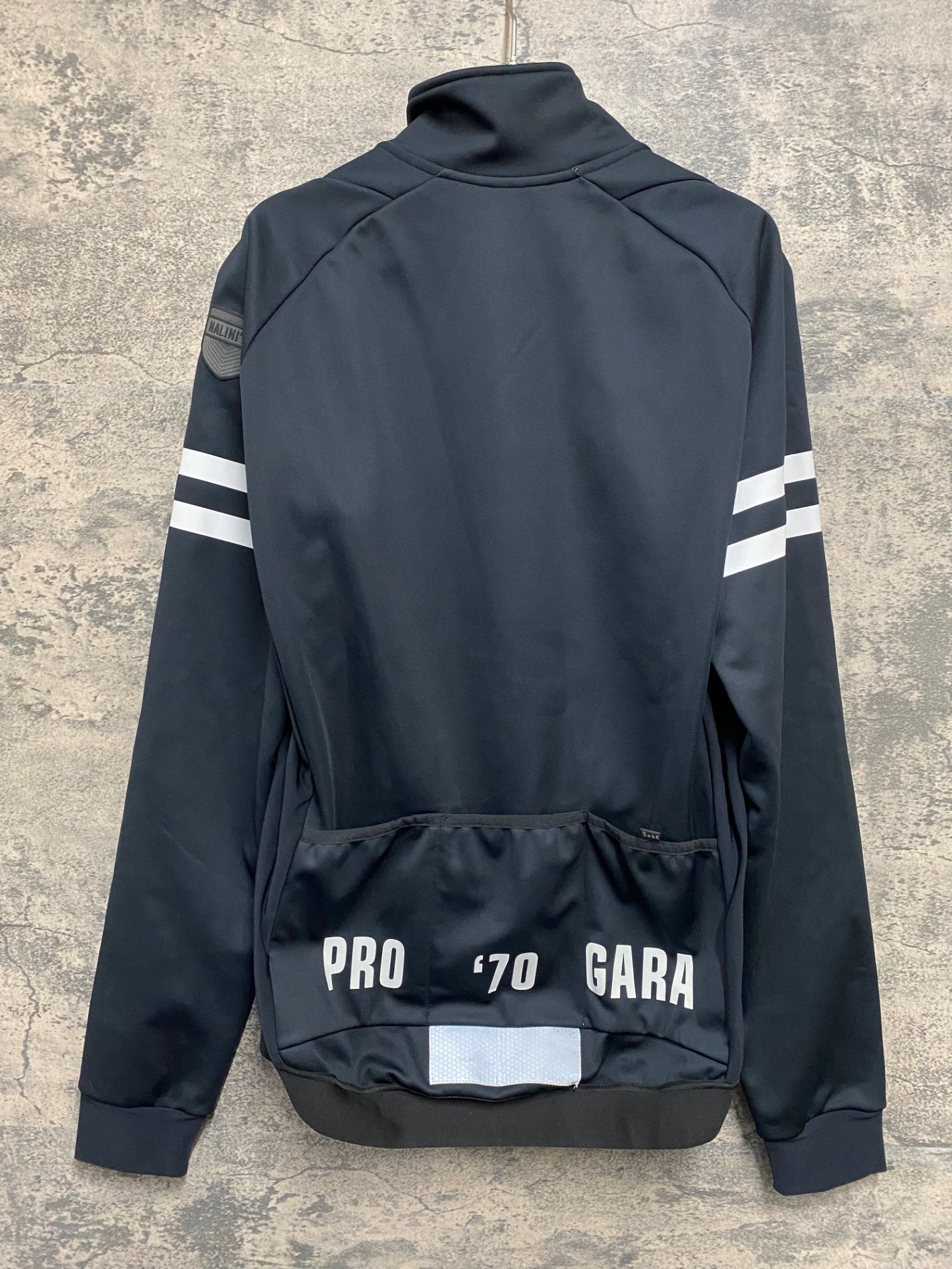 JB453 ナリーニ NALINI サイクルジャケット L 裏起毛 黒